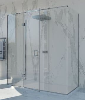 The Shower Lab View 23 Three Sided Shower Enclosure