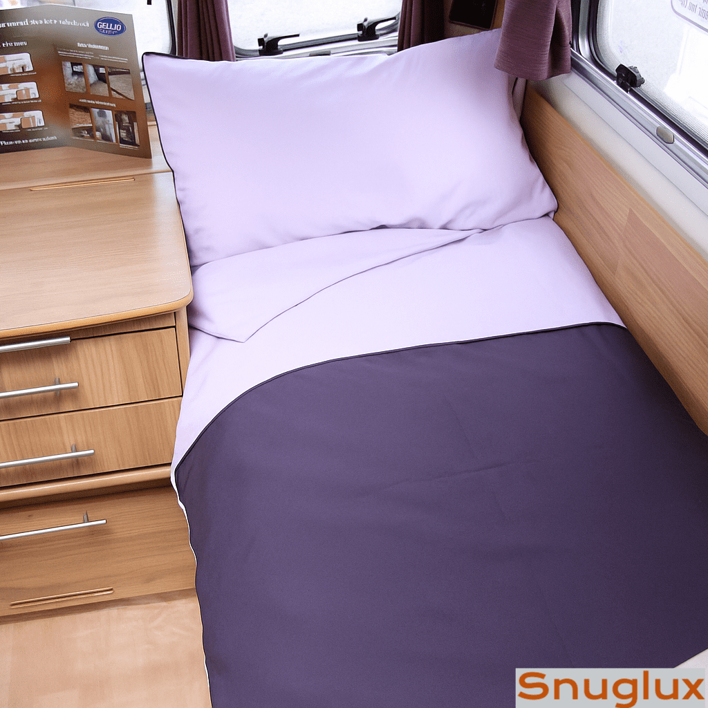 Snuglux® Duvet Sleeping Bag – Stylish, Washable Custom-Fit