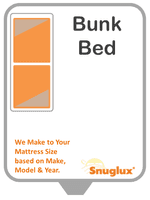 Caravan Bunk Bed Duvet Set - Egyptian Cotton  400