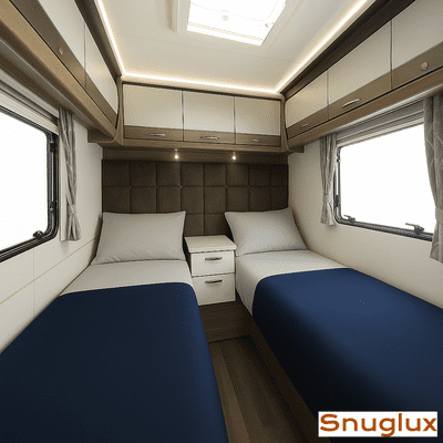 Contrasting Cuff Single Bed Duvet Set