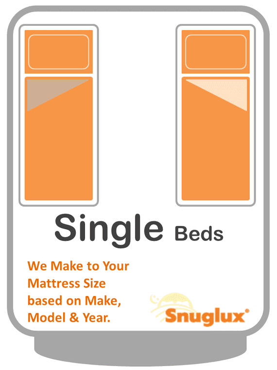 Fitted Sheet - Fixed Single Bed | Tailor Made Bedding
