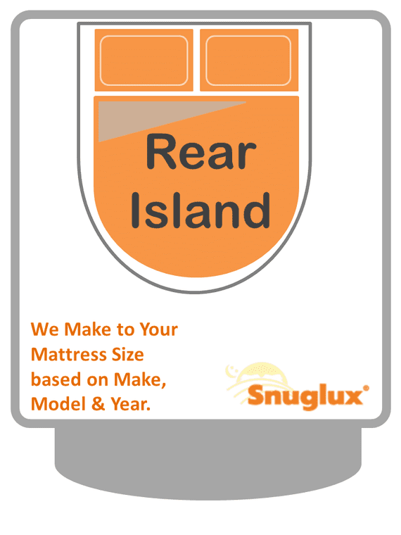 Fixed Island Mattress Protector | Custom Fit Caravan Bedding