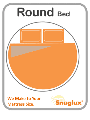 Round Bed - Fitted Sheet