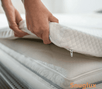 50mm Memory Foam Topper with Coolmax® Cover | Made-to-Measure Caravan Bed