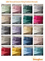 Standard Single Bed Duvet Cover - Polycotton Percale