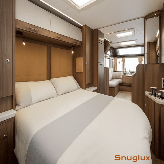 Custom Caravan & Motorhome Duvet Sets – Tailored Fit with Contrasting Band