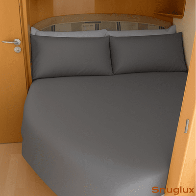 Tailored Polycotton Duvet Set - Snuglux