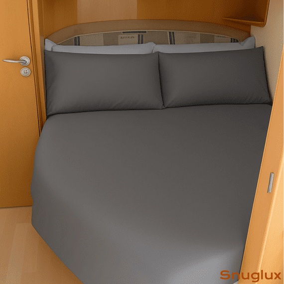 Luxury Tailored Polycotton Duvet Set for Caravans & Motorhomes