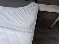 Transverse Island Fitted Sheet | Custom Motorhome Bedding