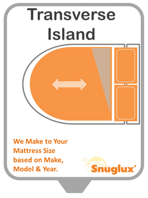 Transverse Island Fitted Sheet