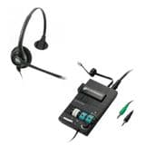 Plantronics MX-10 telephone switch and HW251N headset microphone