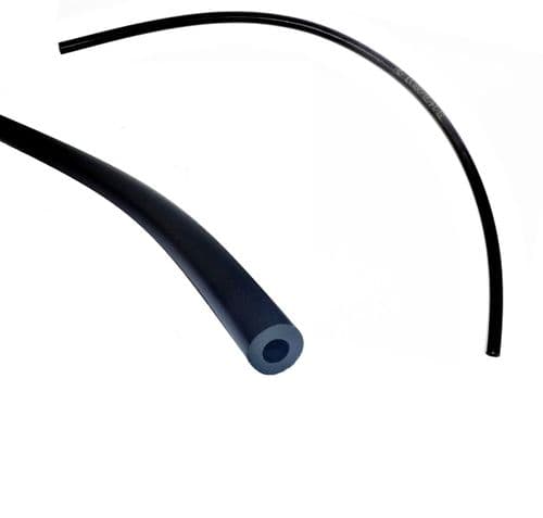 1 Metre of 2.5mm ID x 5mm OD Black Nitrile Rubber Fuel Pipe Line Hose Tube, Trimmer, Brush Cutter, Blower, Chainsaw