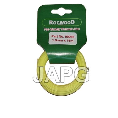 1.6mm x 15m Professional Quality Strong Nylon Grass Trimmer Strimmer Line 1.5mm ( ROUND PROFILE )