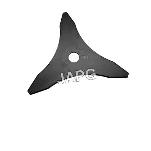 10" Tri-Star Grass Blade, For Strimmers, Brush Cutters 25.4mm (1") Centre Hole