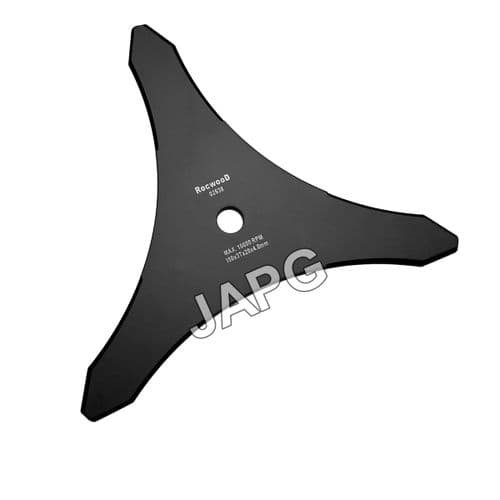 14" Tri-Star Grass Blade, For 40cc & Above Strimmers, Brush Cutters, 20mm Centre Hole