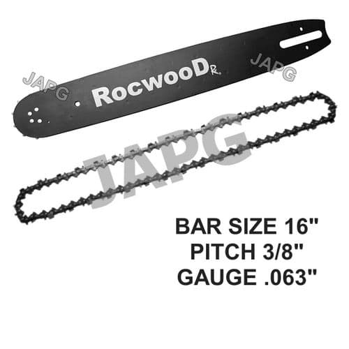 16" Bar & Chain Set Stihl MS290, MS310, MS311, MS360, MS361, MS362, MS390, MS391 Chainsaw 3/8" .063"