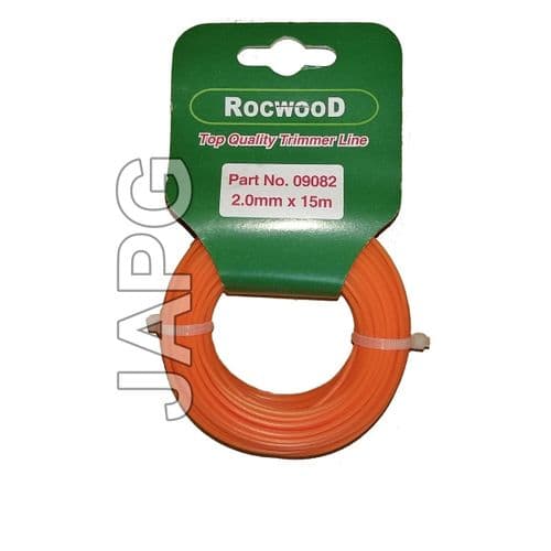 2mm x 15m Professional Quality Strong Nylon Grass Trimmer Strimmer Line 2.0mm ( ROUND PROFILE )