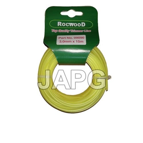 3mm x 15m Professional Nylon Grass Trimmer Strimmer Line 3.0mm ( ROUND PROFILE ) BULK PRICING