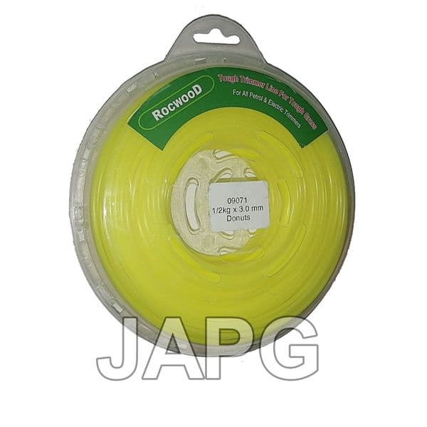 3mm x 60m Professional Quality Strong Nylon Grass Trimmer Strimmer Line 3.0mm ( ROUND PROFILE )