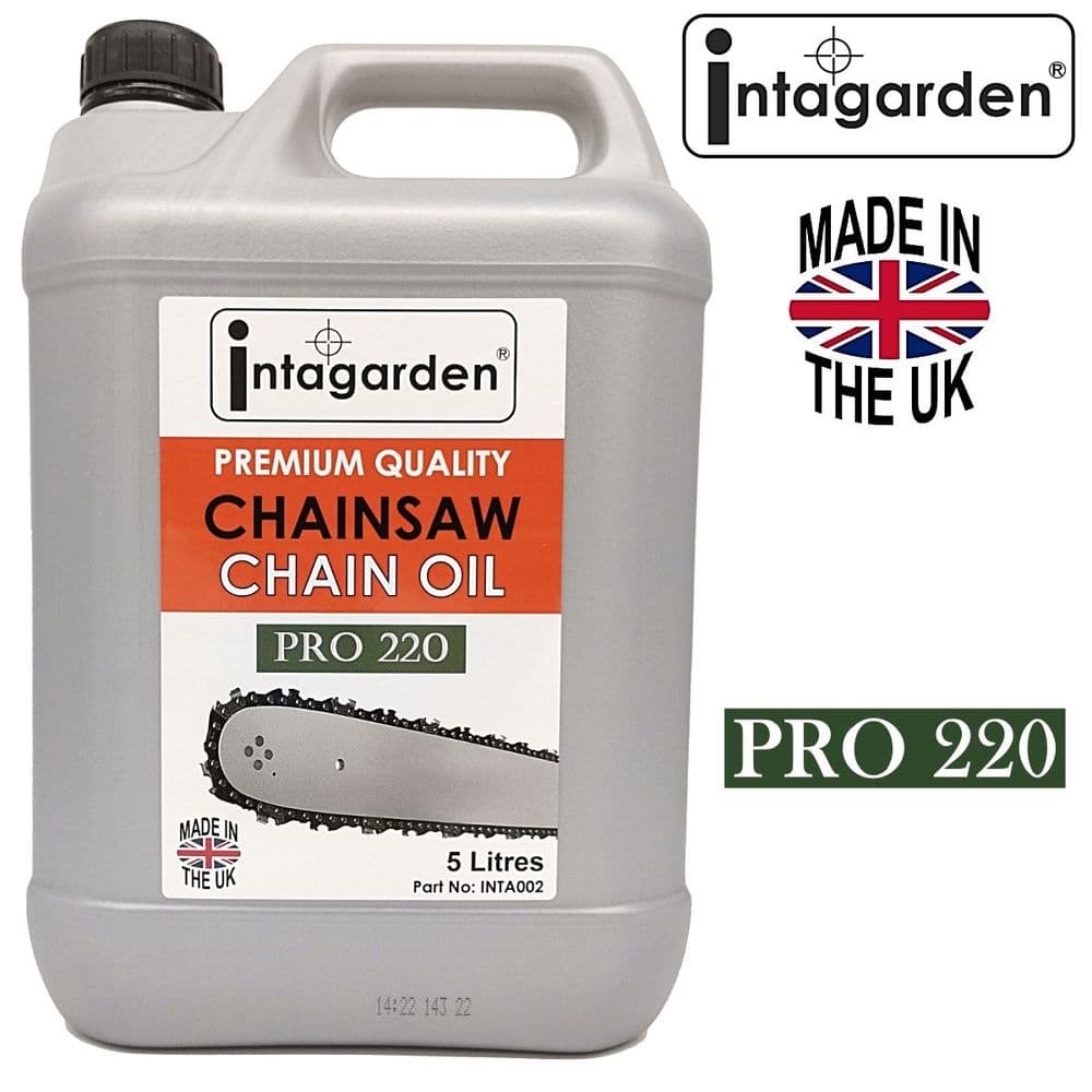 5 LITRE, 5L, CHAINSAW CHAIN OIL, Suitable for Husqvarna, Stihl, Jonsered, Echo, McCulloch