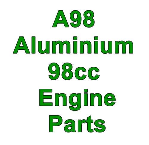 Atco, Qualcast, Suffolk A98 Aluminium 98cc Engine Parts