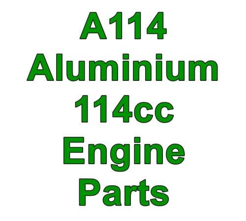 Atco, Qualcast, Webb A114 Aluminium 114cc Engine Parts