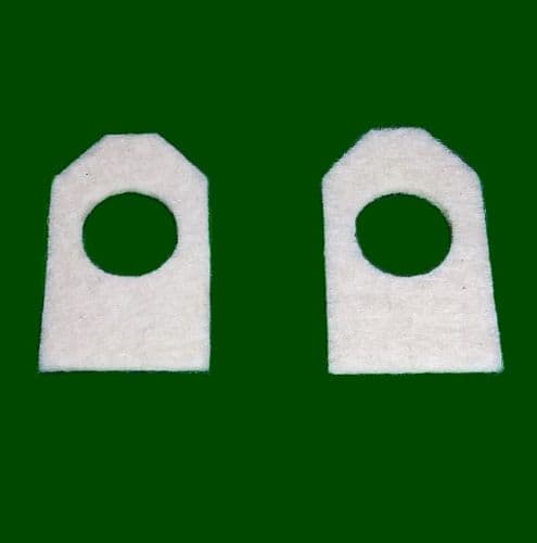 Bearing Block Felt Pads, Qualcast Suffolk Punch 30s, 35DL, 35s, 43DL, 43s Mower Part L08472, L8472, F016L08472