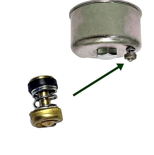 Bowl Drain Seal Valve Kit, Tecumseh Carburettor Part 27136A, 27554