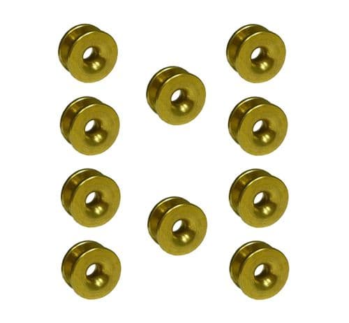 Brass Eyelets, Workshop Pack of Ten, for Trimmer, Strimmer, Brush Cutter Heads