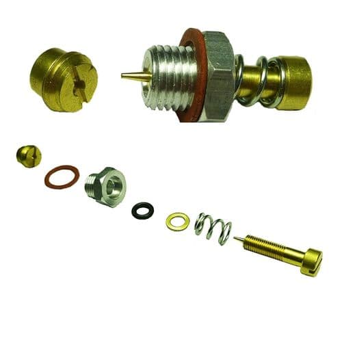 Carb Needle Screw Valve, Seat, Spring Kit, For Briggs and Stratton 3hp to 5hp Engines, Part No 299060