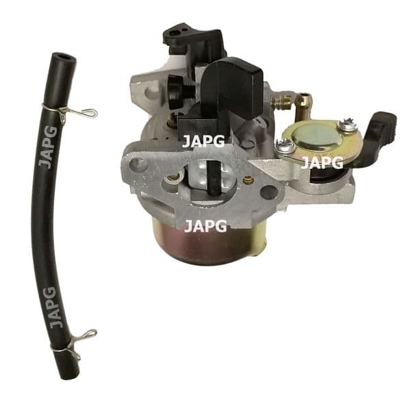 Carburettor Assembly & Fuel Pipe, Honda GX100 Engine, Cement Mixer, Wacker, Carb
