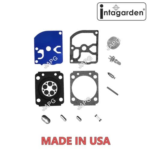 Carburettor Carb Repair Kit, Replace Zama RB-89, RB89, Diaphragm, Gasket, Needle, Lever, Spring, Pin