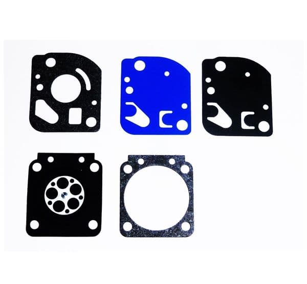 Carburettor Diaphragm & Gasket Kit, Husqvarna 18H Hedge Trimmer WITH ZAMA CARBURETTORS ONLY !