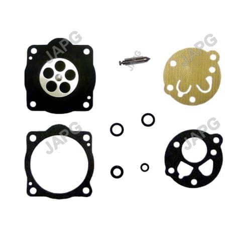 Carburettor Diaphragm, Needle, Seal, Kit, Kawasaki KT12, KT12AD, TZ022D Engine, Trimmer