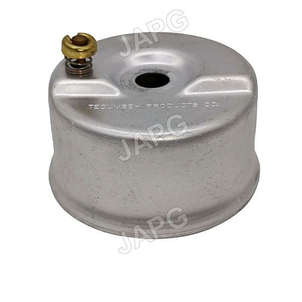 Carburettor Float Bowl & Drain Valve, Qualcast 35s, 43s, AQ148, Tecumseh Carburettor Only