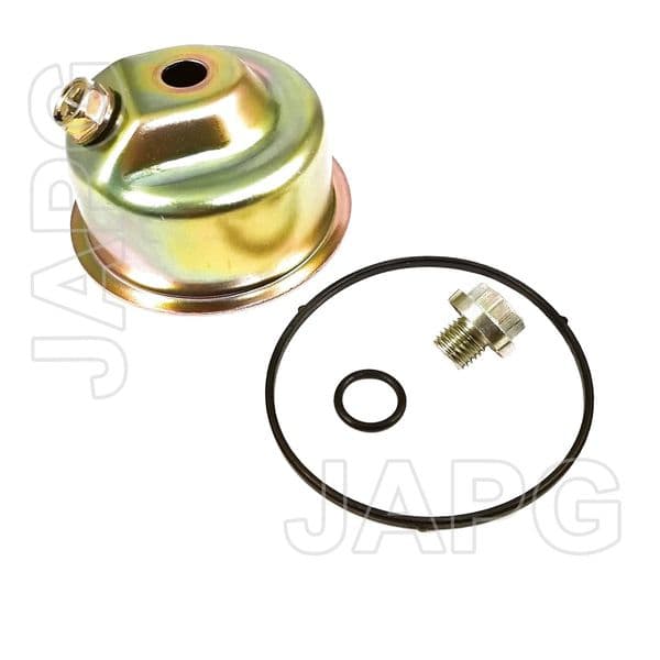 Carburettor Float Bowl, Nut & Seal Set, Honda GX240, GX270, GX240, GX390 Engine Part 16015-ZE8-005