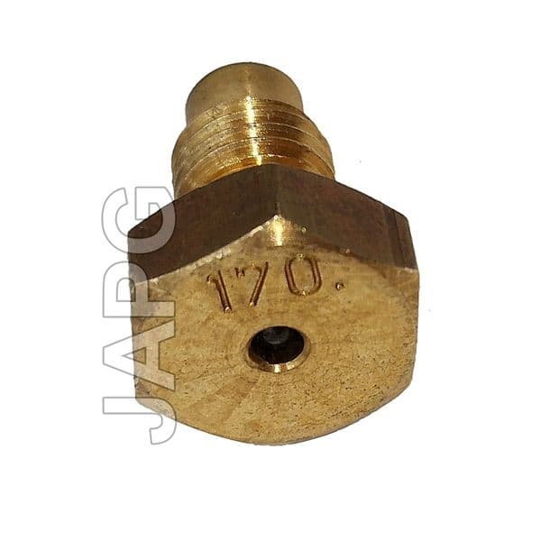 Carburettor High Speed Main Jet Nut Size 170, Tecumseh Part No 19320035