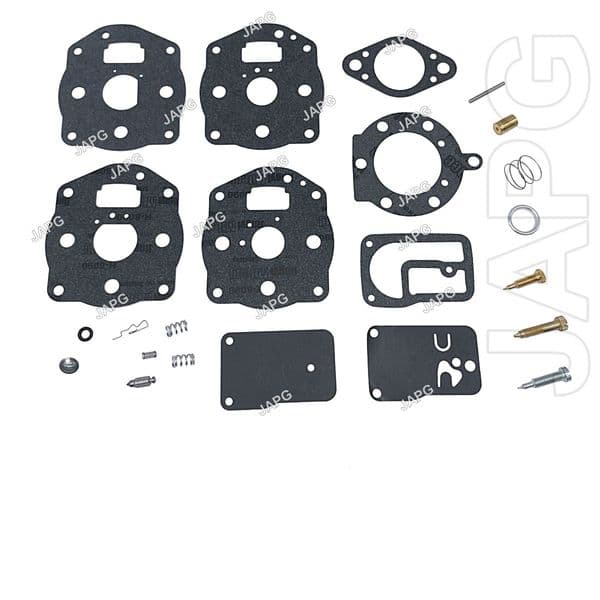 Carburettor Repair Kit for Briggs and Stratton Opposed Twin Engines, 694056, 393301, 491539, 394502,