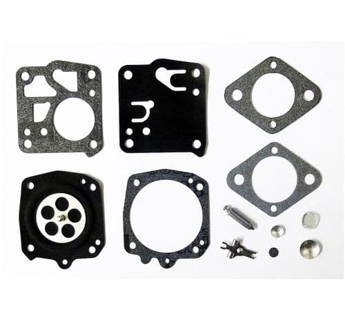 Carburettor Repair Kit for Husqvarna 380 Chainsaw, Diaphragm, Gasket, Needle, Lever, Parts