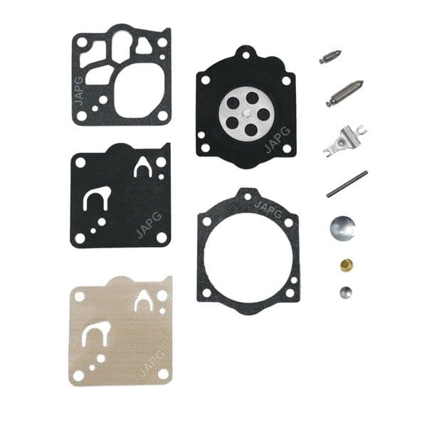 Carburettor Repair Kit For Husqvarna 61 Chainsaw MODELS FROM 2009 ONWARDS,  Walbro WJ Carbs