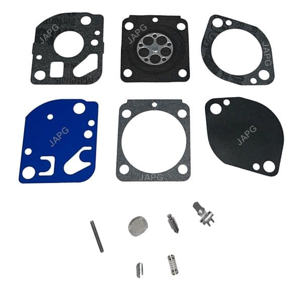 Carburettor Repair Kit For Zama C1Q-S98D, C1Q-S130C, C1Q-S173,  C1Q-S176 Carburettors