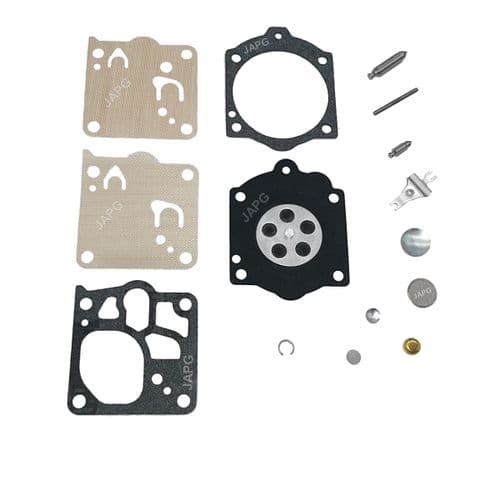 Carburettor Repair Kit, Replaces Walbro K10-WJ, K11-WJ,  K13-WJ, K14-WJ, Made in Usa