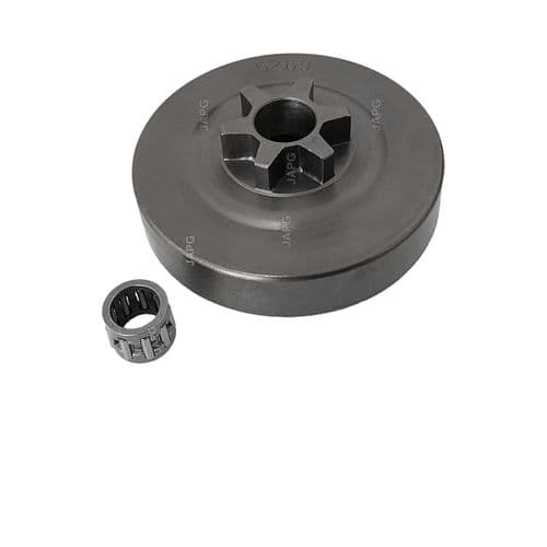 Clutch Spur Sprocket & Bearing 3/8" x 6T McCulloch 100S, 160S, Mac 110, 140, 155, 165, 515, Chainsaw