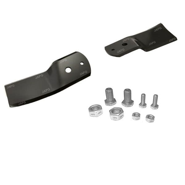 Cutting Blade & Bolt Set, Stiga Park Mirage 5.0 Deck, Part 1134-9119-01