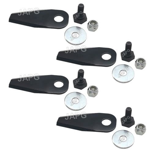 Cutting Blades, Bolts, Nuts Set, Hayter 24" Motor Scythe Part 2779, 590