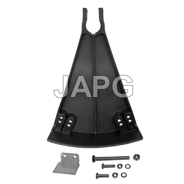 Debris Stone Guard Shield Kit For Curved Shaft Grass Trimmers, Strimmers, Brush Cutters