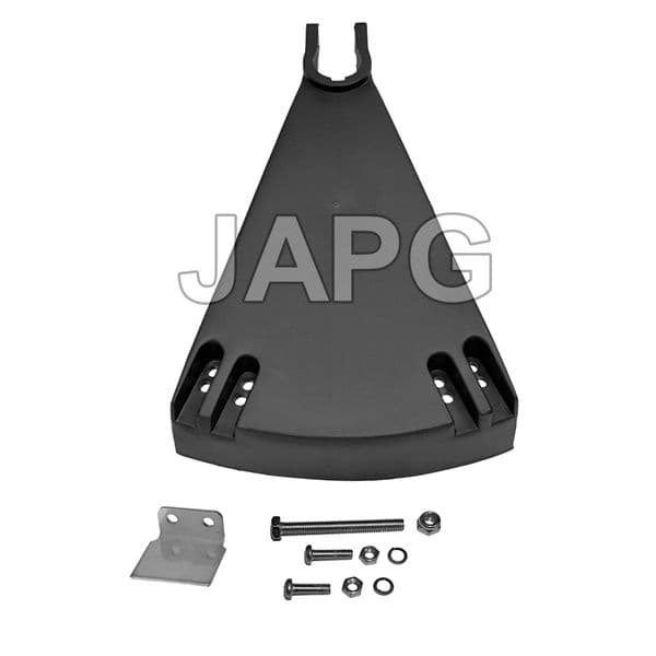 Debris Stone Guard Shield Kit For Curved Shaft Grass Trimmers, Strimmers, Brush Cutters