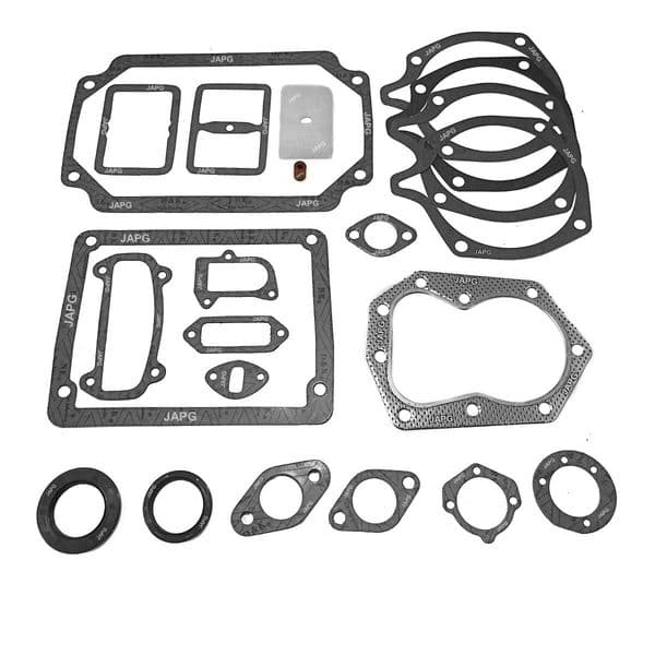 Engine Gasket & Oil Seal Set, Howard Gem, Kohler K301T, Intake, Head, Valve, Sump, Breather, Exhaust
