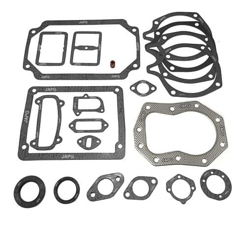 Engine Gasket & Oil Seal Set, Howard Super Gem, Kohler K341, Intake, Head, Valve, Sump, Exhaust