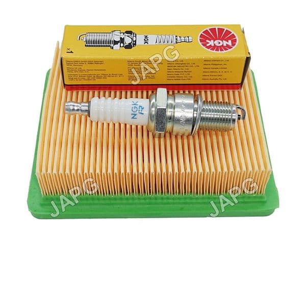 Engine Service Kit for Cobra MX484SPCE, MX534SPCE Mower Air Filter, Spark Plug Parts